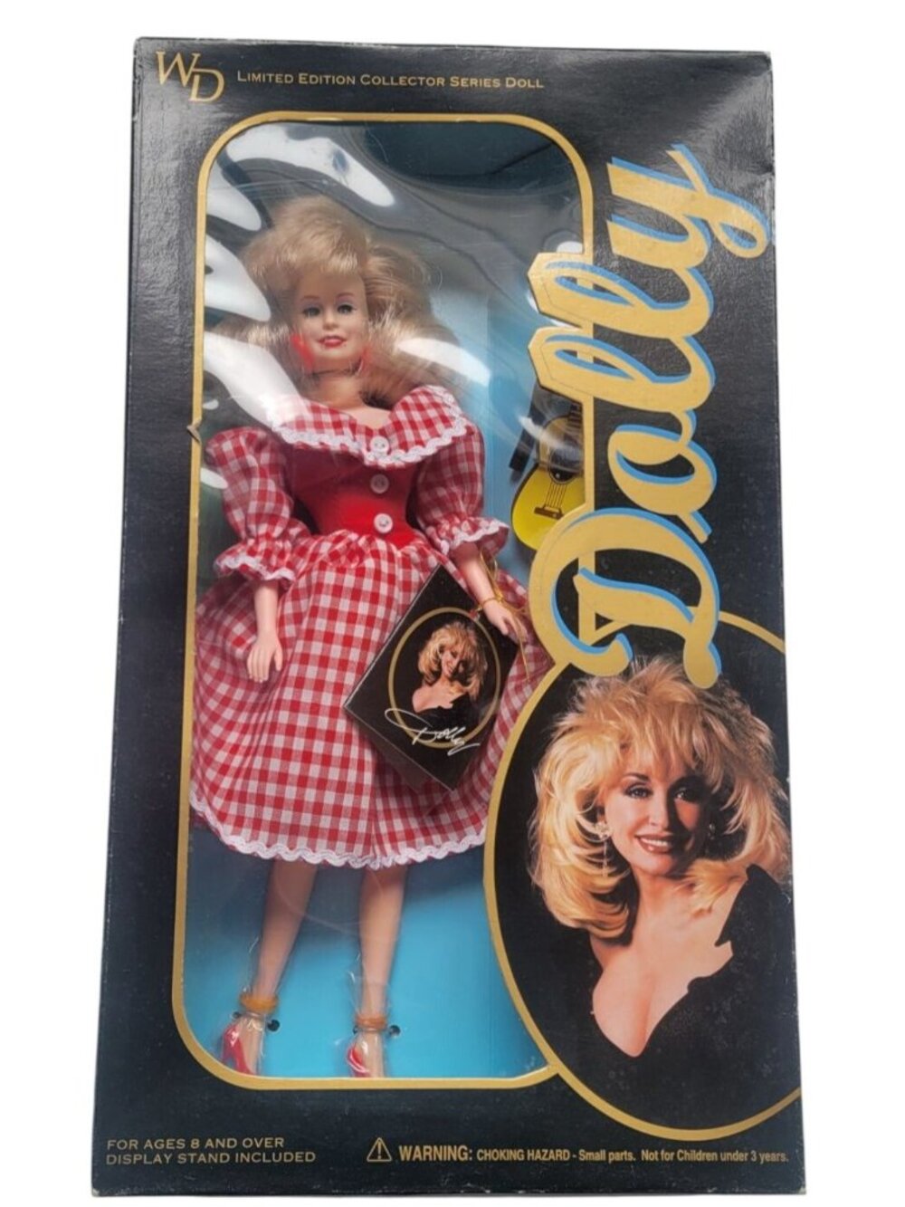 1996 Dolly Parton Limited Edition Collector Series Doll made by the Goldberger